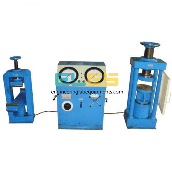 Compression Testing Equipment Electrically Cum Manually (Hand) Operated