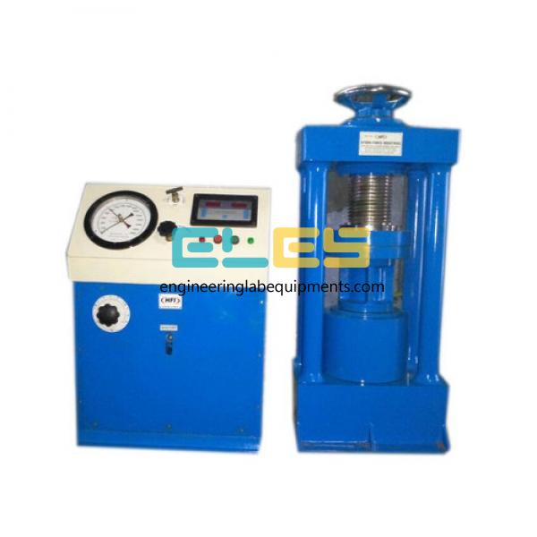 Compression Testing Machine (Four Pillar Type Load Frame) Hand Cum Electrically Operated