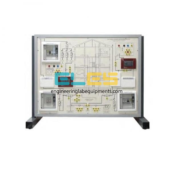 Demonstration Panel for The Electric Testing Carried out in a Building