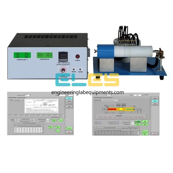 Heat Transfer Through Lagged Pipe with Data Acquisition