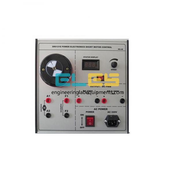 Power Electronics Shunt Motor Control