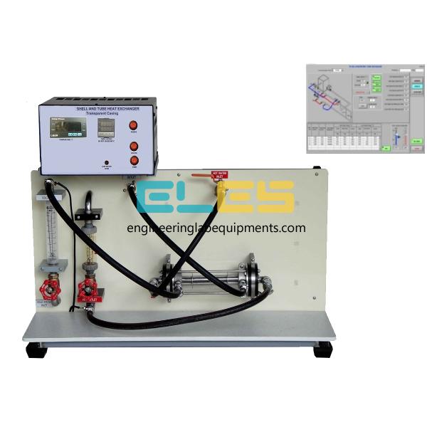 Shell and Tube Heat Exchanger with Data Acquisition