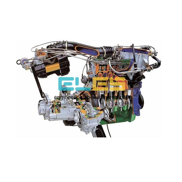 Working Model of MPFI Petrol Engine